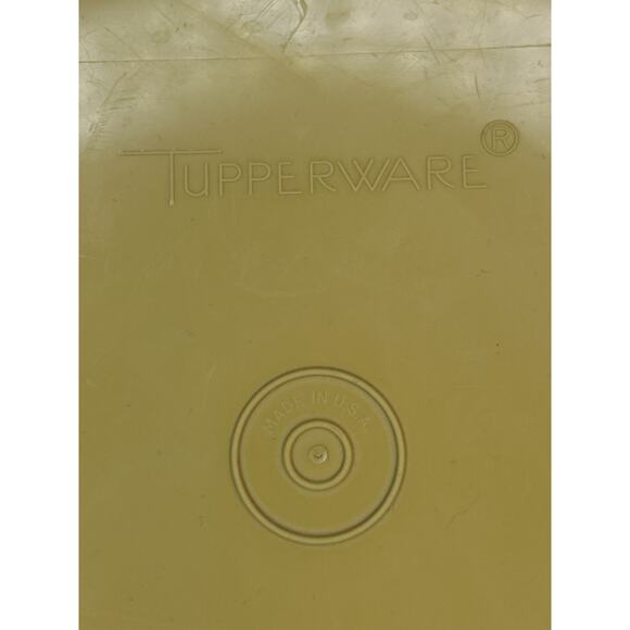 Vintage Tupperware Lot Veg/Rice Steamer & Steam-N-Store Bowl Harvest Gold - Picture 13 of 14